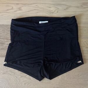 Navy Rosette Sleep Shorts